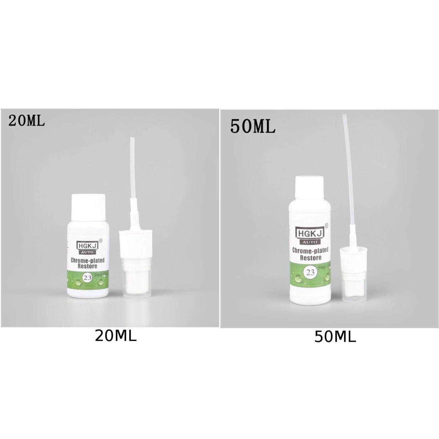 Voiture antirouille métal 20/50ML accessoires aluminium inox HGKJ-23