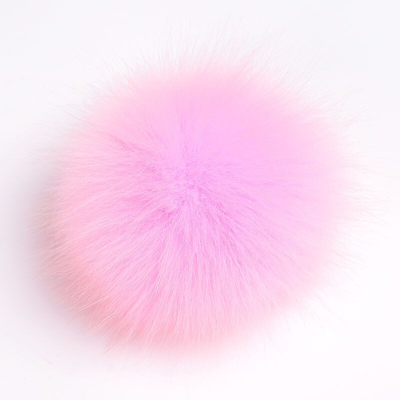10cm pompony z futra szopa pracza na czapka zimowa z dzianiny czapka prawdziwy lis pompony na czapki szaliki prawdziwe futro pompony: 22