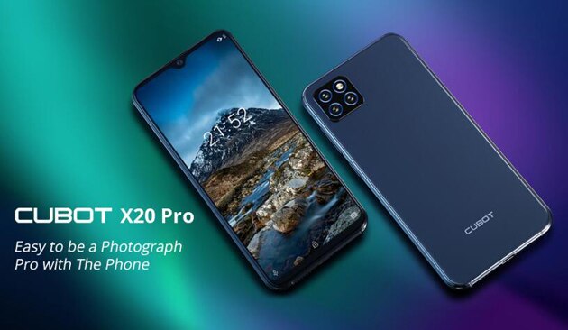 Cubot – smartphone x20 pro, Android 128, Octa Core, 6 go de ram, 9.0 go de rom, Triple caméra arrière, ia, original