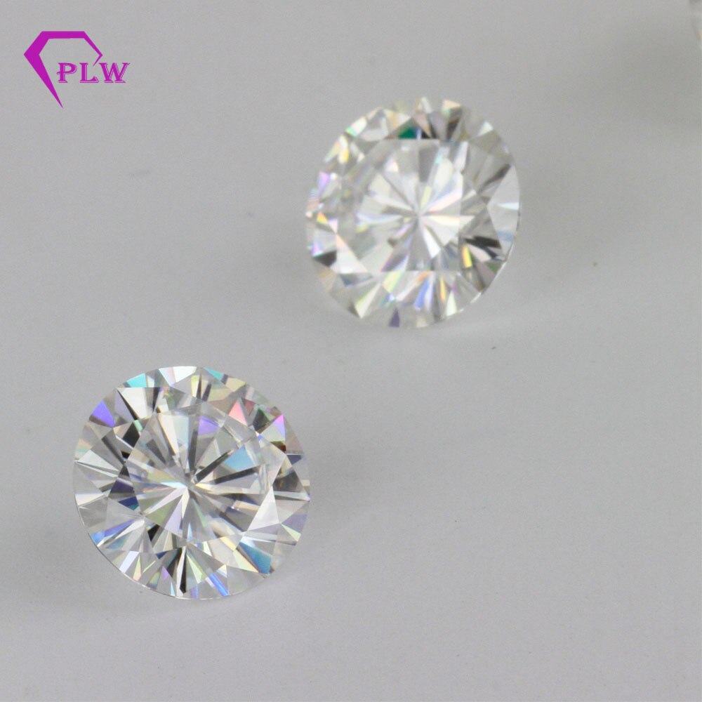 EF kleur 5.5mm 0.6ct VVS duidelijkheid vorm ronde briljant uitstekende cut Moissanite of mozanit voor diament sieraden