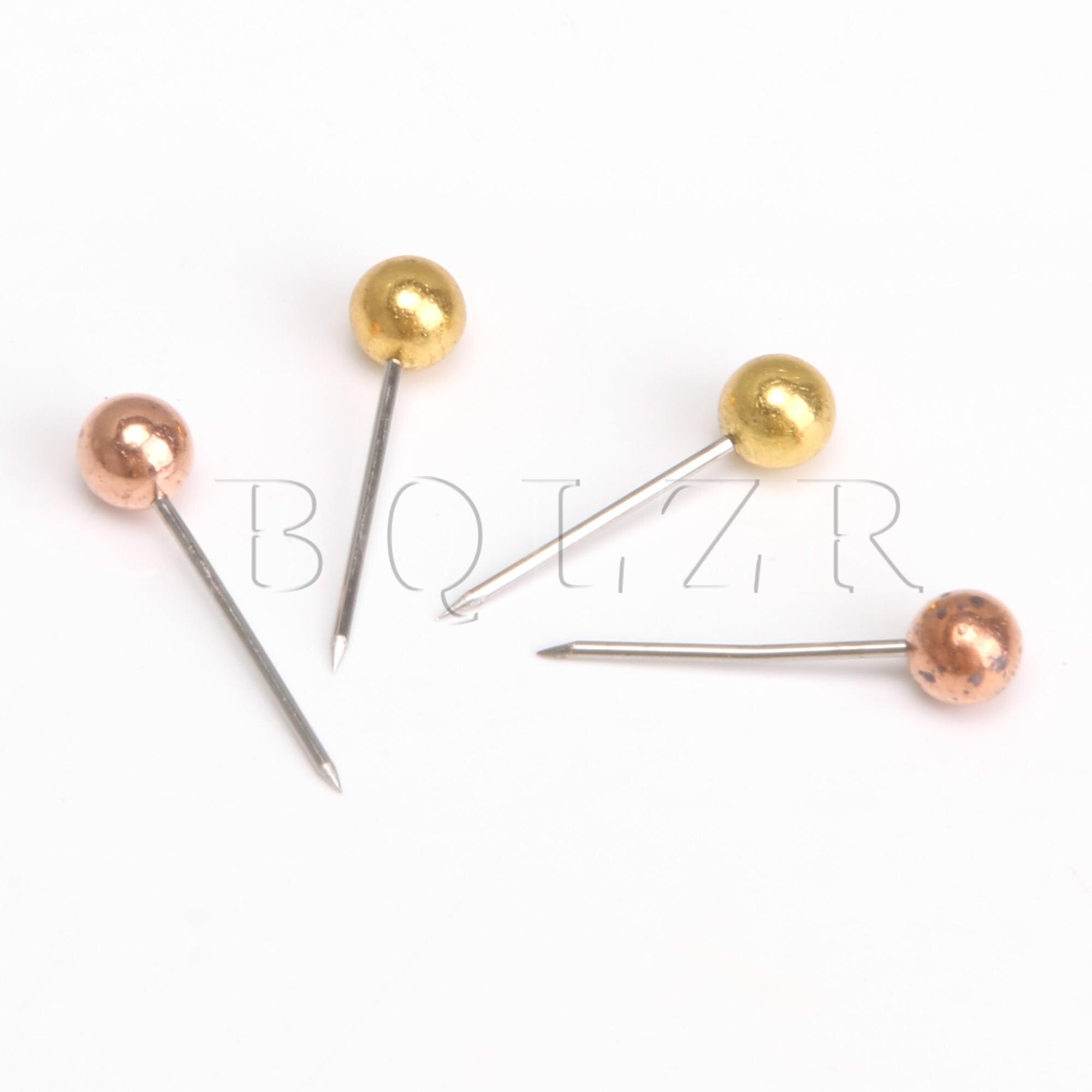500 Stuks Kaart Push Pins 1/8 Inch Punaises 10 Kleuren Push Pin Tekening Met Opbergdoos Voor Wereldkaart Kurk Board Stof Markering