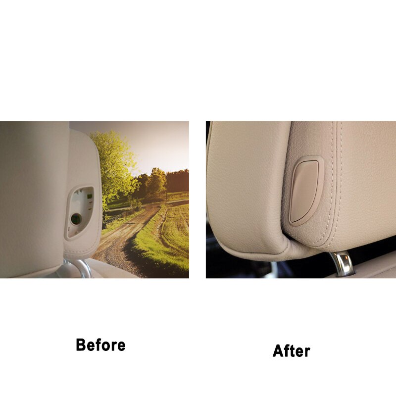 Bouton de commutation de l&#39;appui-tête de siège avec ressort, pour BMW X5 X6 série 5/7 525/528/530/535/730/740