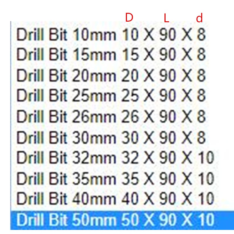 Makita Forstner Bohrer Holz Loch Boring Cutter 10mm 15mm 20mm 25mm 26mm 30mm 32mm 35mm 40mm 50mm D-47357 Holzbearbeitung Loch Sah