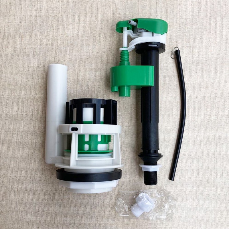 Toilet Tank Accessories Inlet Valve Split Toilet Tank Drain Valve Toilet Flushing Accessories Bathroom Kit