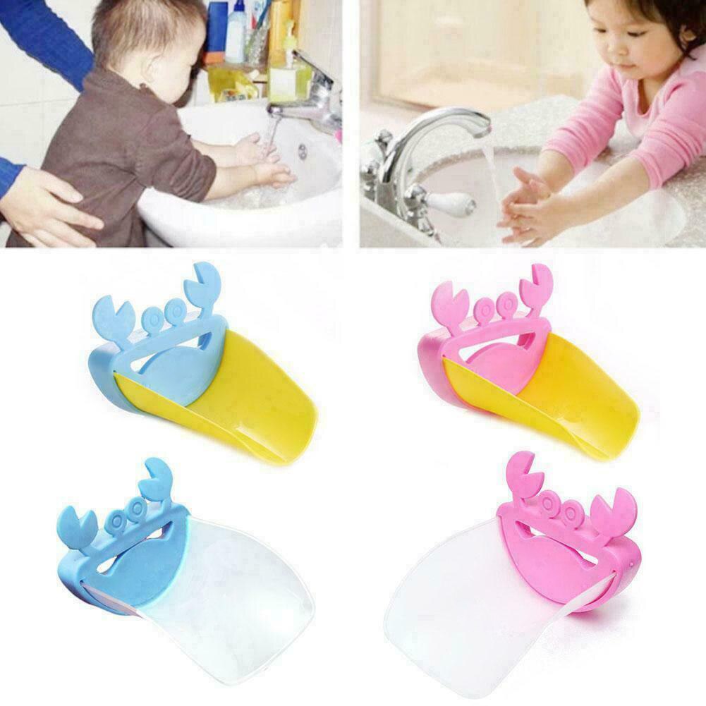 Jouet crabe dessin animé enfants | 1 pièce, prolongateur de lavage des mains des enfants bambins robinet bébé baignoire robinet d'évier jouets de bain d'eau pour enfants, 66CY