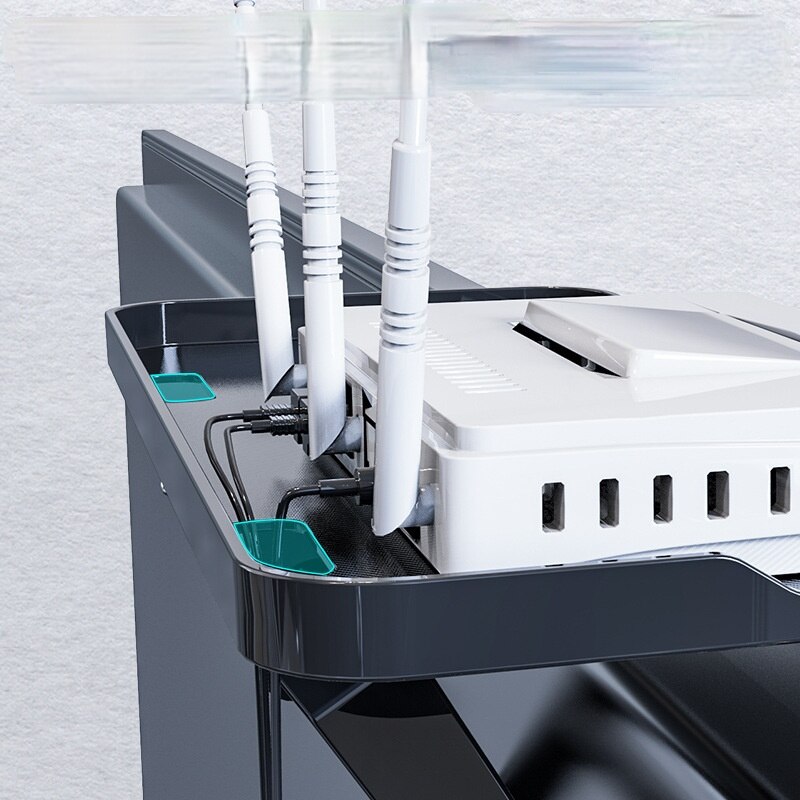 Adjustable Screen Top Shelf Computer Monitor Desktop Screen Top Shelf TV Buddy Organizer Holder Home Office Storage Rack Shelf