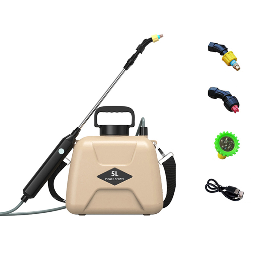 5/8L Gärten Elektrische Spritzgerät Garten Spritzgerät Schulter Automatische Garten Pflanze Spritzgerät Zerstäubung Bewässerung Blumen Bewässerung Zu: Grün