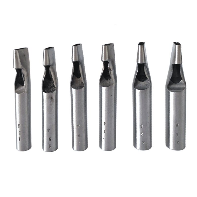 Oval Shape Leather Craft Hole Punch Set Punch Belt Watch Band for Leather Working Punch Strong Durable Tool Ellipse Punch