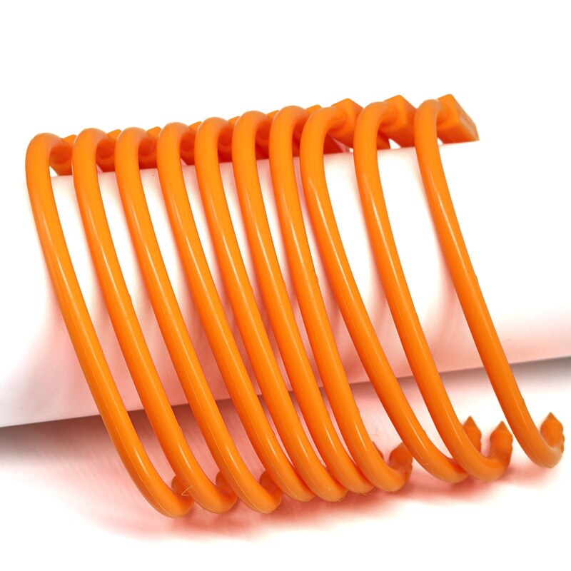 10PCS Plastic Cattle Nose Rings Cattle Bull Traction Ring Bovine Clamp Cattle Horse Cow Cattle Nose Ring Farm Livestock Tools