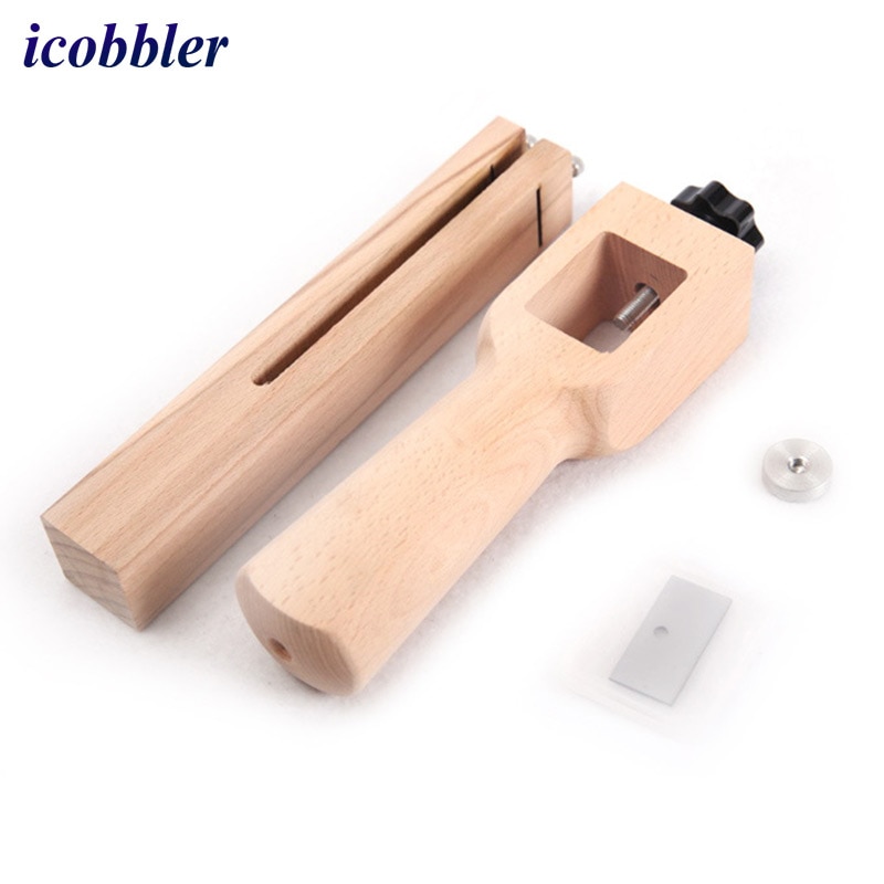 DIY Leather Craft Tools Strap Belt Cutter Hand Cutting Tools Belt Cutter Pimp Line of Leather Wood Adjustable Strip