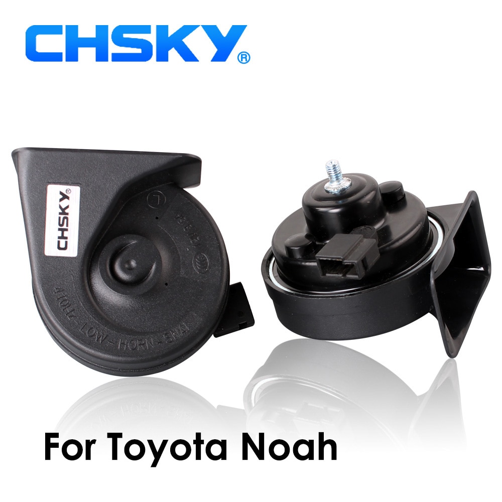 CHSKY Car Horn Snail type Horn For Toyota Noah 2001 to NOW 12V Loudness 110-129db Auto Horn Long Life Time High Low Klaxon