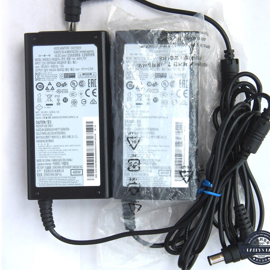 48W AC Adapter Charger Power Supply for Samsung A4819_FDY UN32J4000 BN44-00835A UN32M4500AF UN32J4000EF UN28M4500AF UN32J4000BF