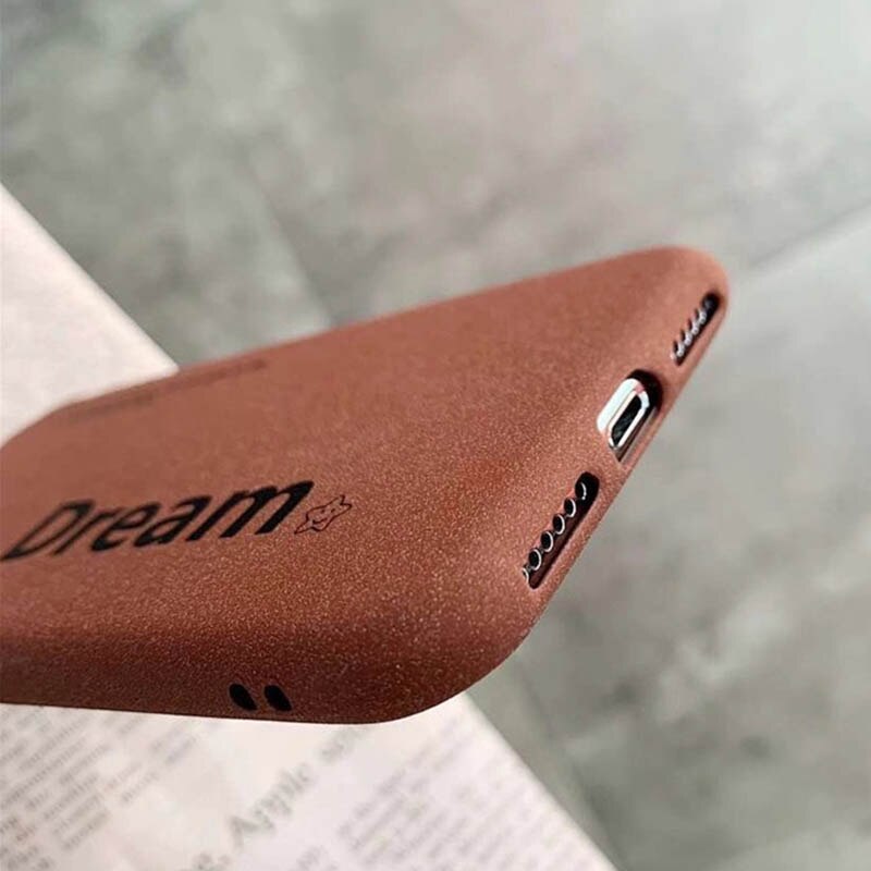 Funda de letra mate para Meizu 16 16x16 th plus m6s mx mx6 mx5 e3 e2 m3e m6 m5 m3 note m5s marrón retro palabra cubierta trasera capa