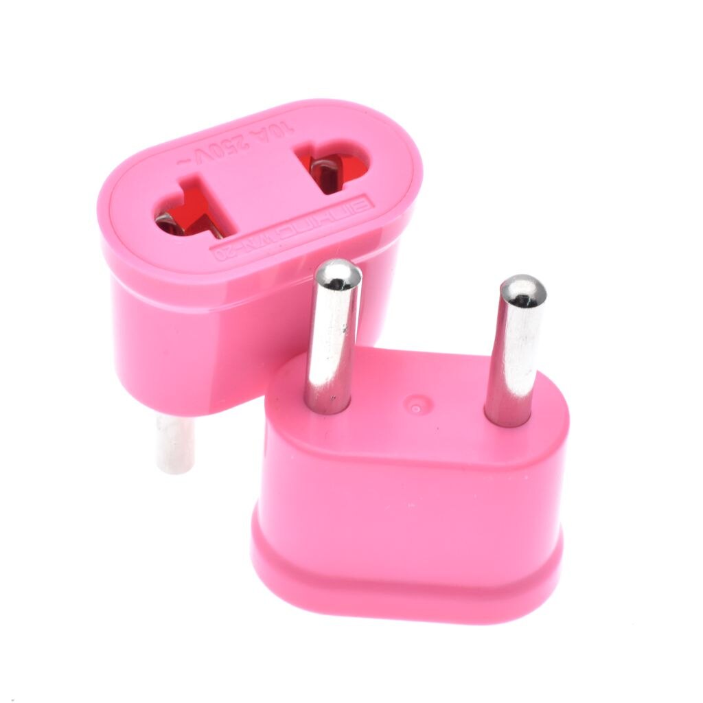 10 stuks/lotus usa naar eu euro europe reisstroom schuko stekkeradapter oplader converter voor usa converter