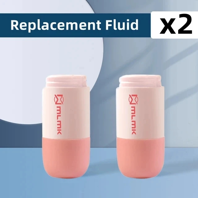 Thermal Paper Correction Fluid with Unboxing Knife Portable Durable Thermal Paper Data Identity Protection Fluid Eraser: Burgundy