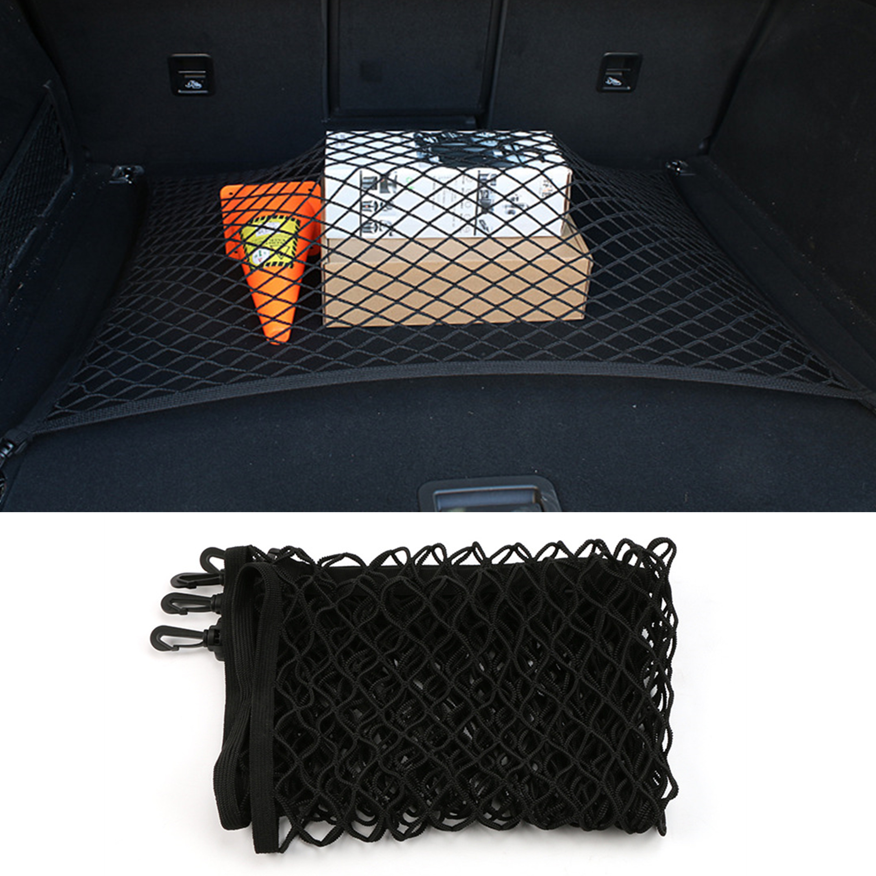 Organizador de carga de red del maletero del coche para Phaeton Phideon Variant Touran Beetle t-cross t-roc Atlas Amarok tarok MOIA CARAVELLE