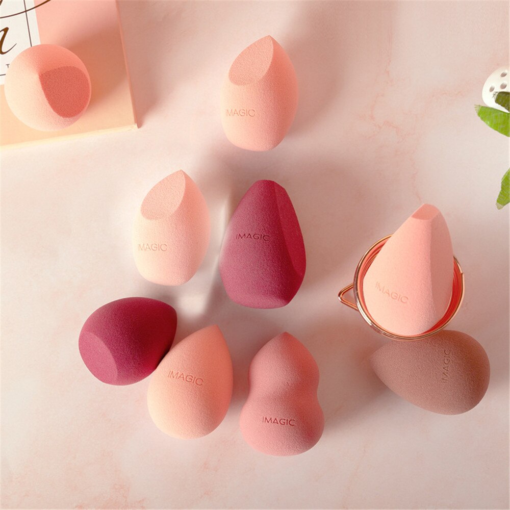 Smooth Wet &amp; Dry Dual Use Cosmetic Puff Foundation Blender Makeup Sponge Powder Puff Women Beauty Tool