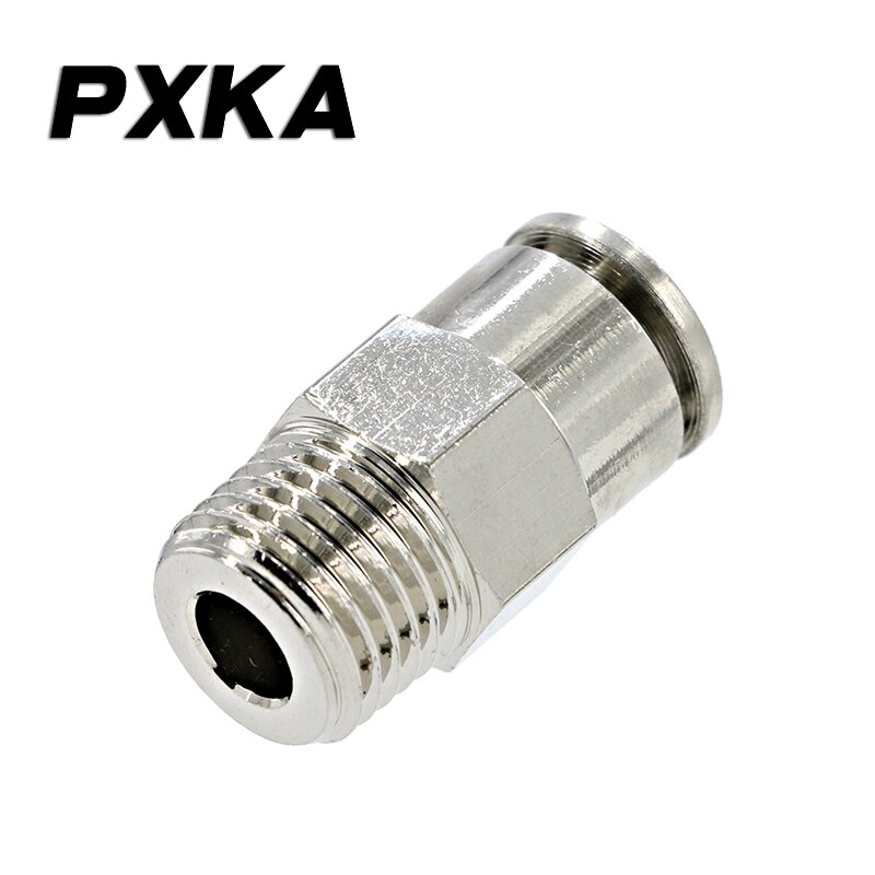Pneumatic connector All copper metal quick plug high-pressure PC8-02 thread straight-through hose quick connector