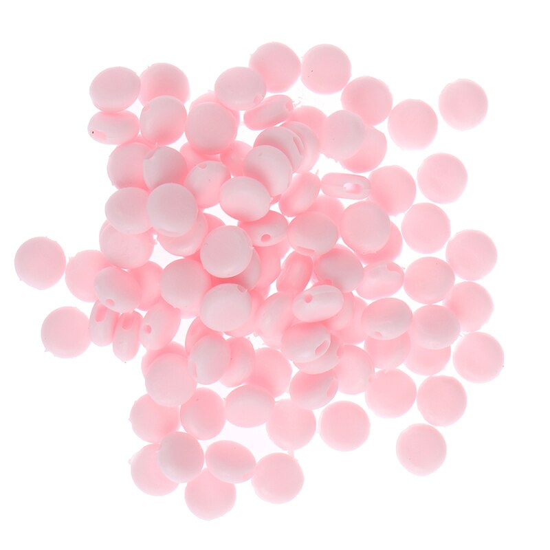 100 stk 15mm flate justeringsspenne perler silikagelbunner for maske elastisk snorstopper taulås diy stroppledning ende: D