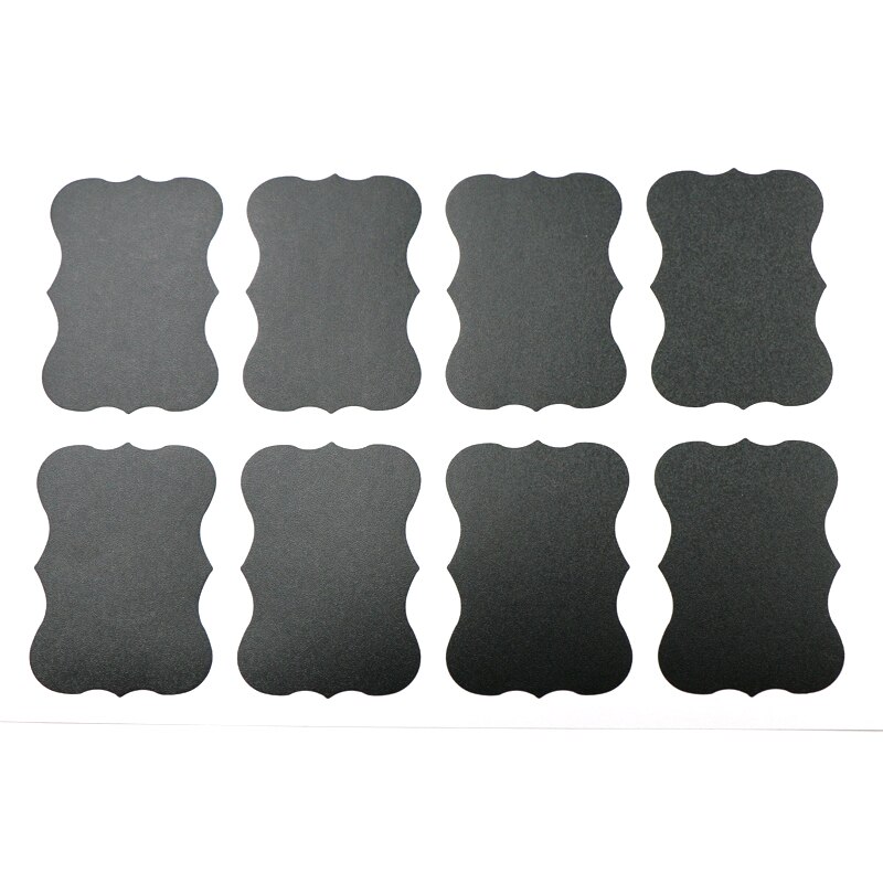 48 Pcs Cups Glass Bottle Stickers Blackboard Sticker Kitchen Craft Stickers Jar Oraganizer Can Labels Mark Sticker Canister Set