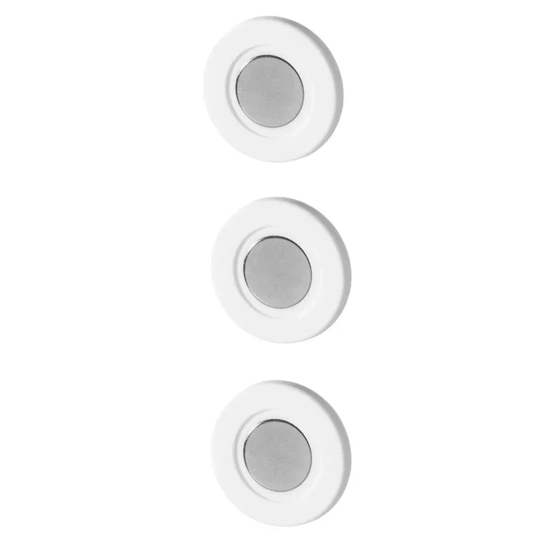 Magnetic Remote Control Holder Wall Mount Adhesive Remote Control Holder Strong Hold TV Remote Holder For Home Office: Light Grey