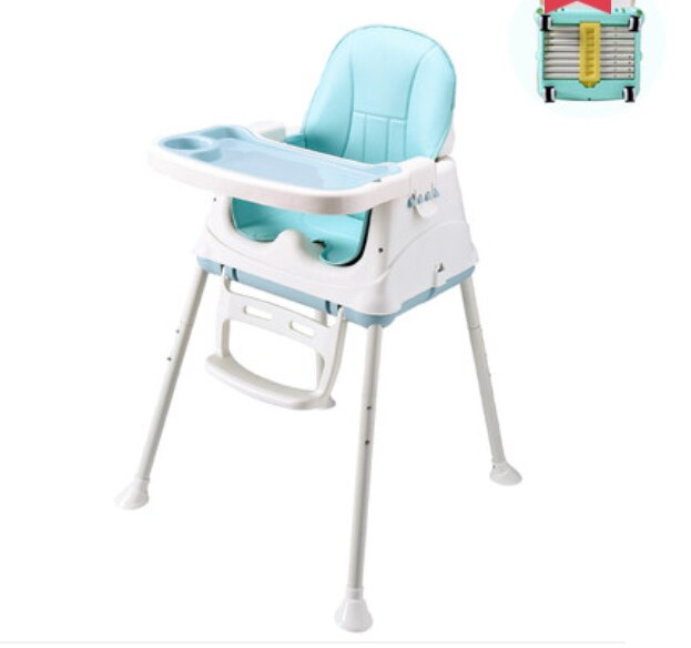 Plastic Materiaal En Plastic Draagbare Verstelbare Kinderstoel Naam Product Verstelbare Kinderstoel: blue with wheels