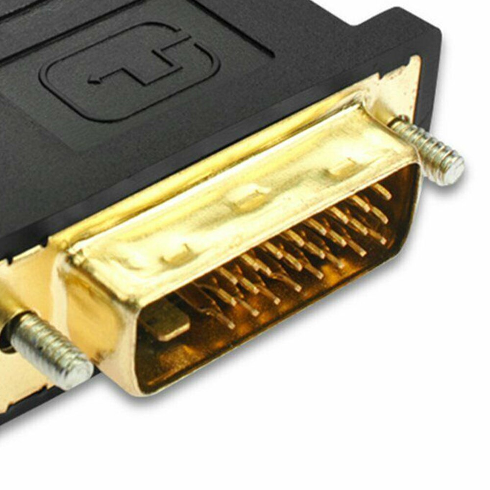 1080P Plug Male To Female HDMI To DVI Cable Converter 24k Gold Plated DVI 24+1 To HDMI Adapter Cables For HDTV Projector Monitor