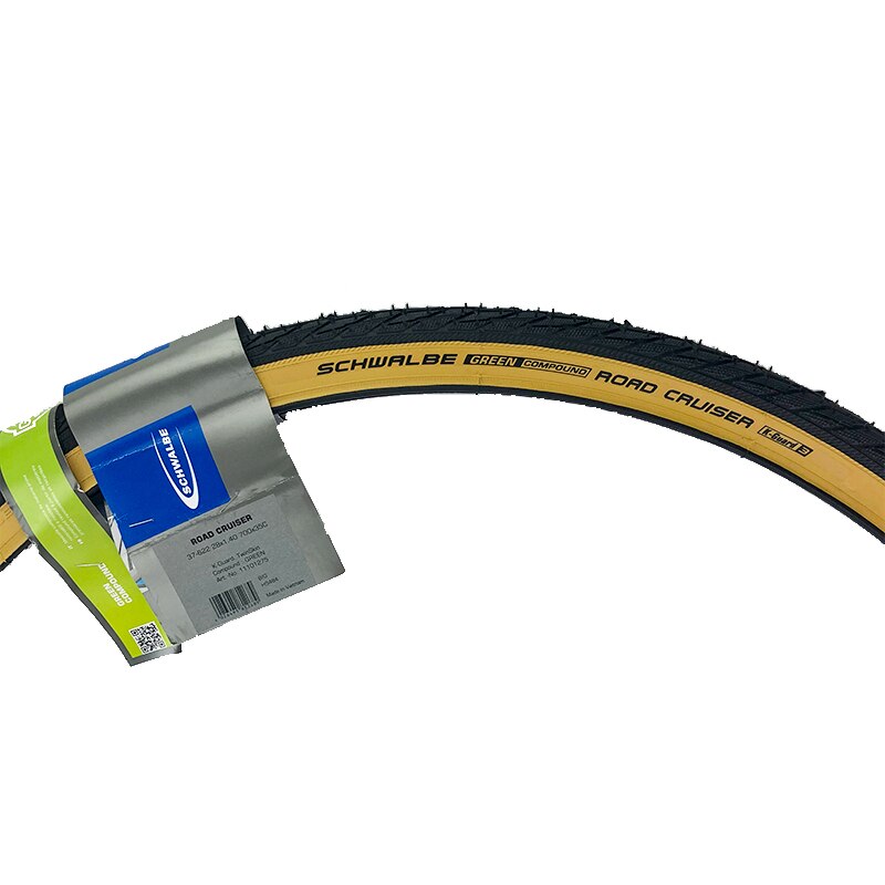 ROAD CRUISER Bicycle Tire 28x1.4 37-622 700x35C Black Yellow Side Bike Wired Tyre Cycling Replacements