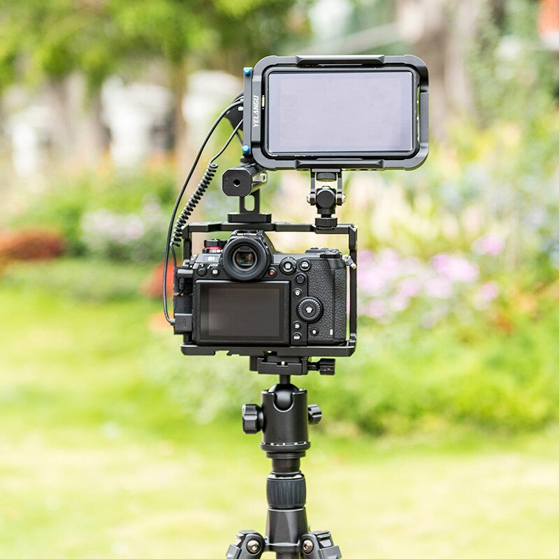 Gabbia per Monitor per Atomos NinjaV custodia protettiva in lega di alluminio accessori per Monitor Video