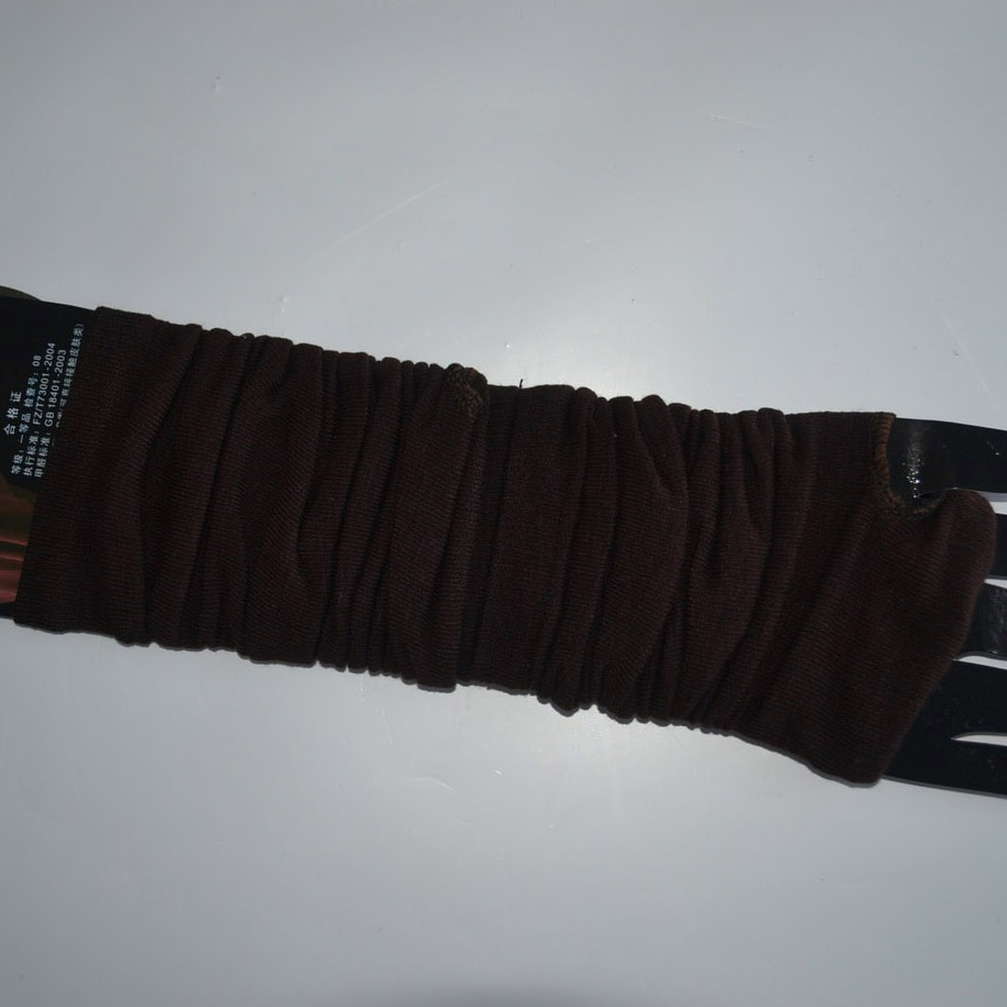 Naiveroo nowy kobiety dama w paski łokcia rękawiczki z dzianiny długie rękawiczki bez palców rękawice łokieć boże narodzenie akcesoria prezent S110: 7