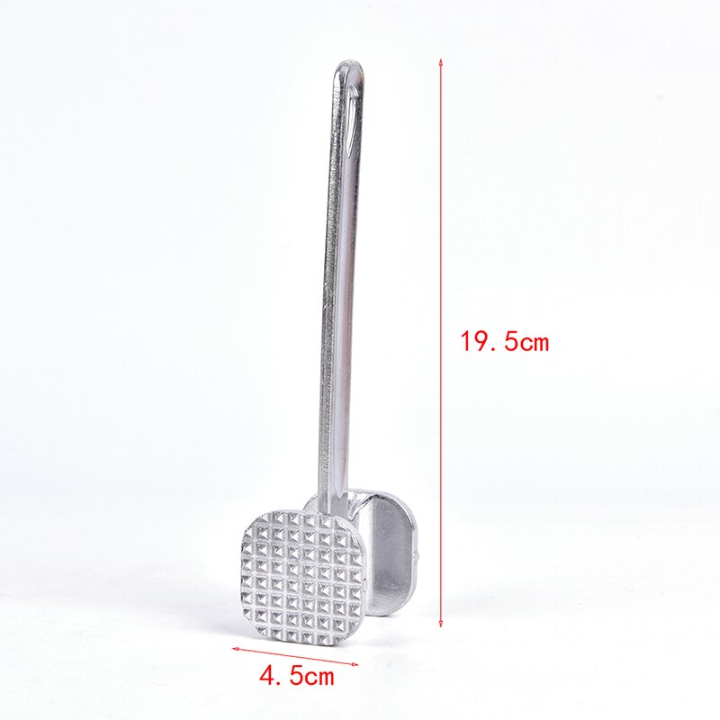 1Pcs Meat Tenderizer Hammer Mallet Tool for Pounding Beef Steak Stainless Steel Meat Hammer Kitchen Tool
