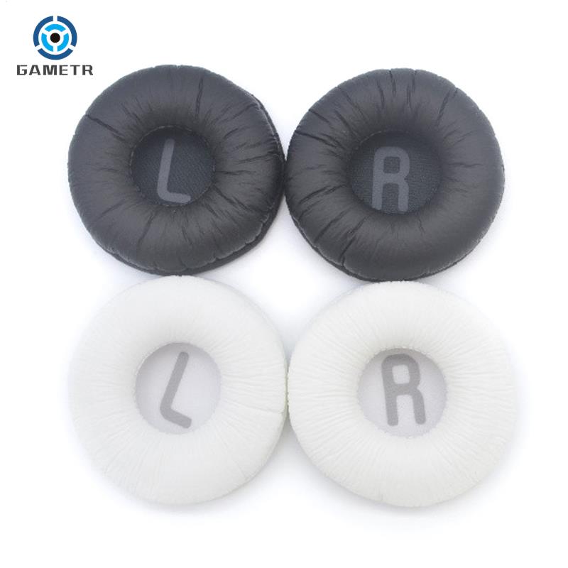 PU Leather Replacement Ear Pads para JBL, Headphone Pad, Headset Earpads, Tune600, T450, T450BT, T500BT, 600BTNC, 70mm de diâmetro