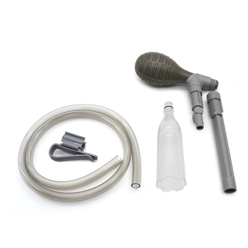 Effectieve waterververser aquarium grindreiniger aquarium hevelpomp met klepbediening voor het verversen van water in het aquarium nieuwste