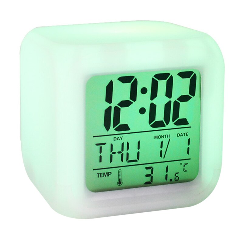 Boys And Girls Digital Alarm Clock Easy To Set Big Display Handheld Night Clock LED Night Clock Best For Kids