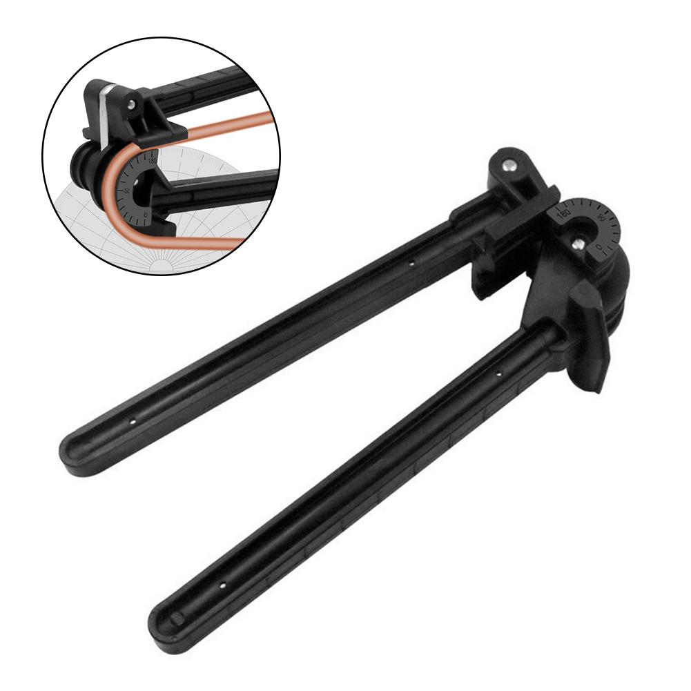 5mm 6mm 8mm 10mm Tube Simple Portable Four Slot Pipe Bender 180 Degree Tube Bender Pipe Bender Manual Elbow Tool