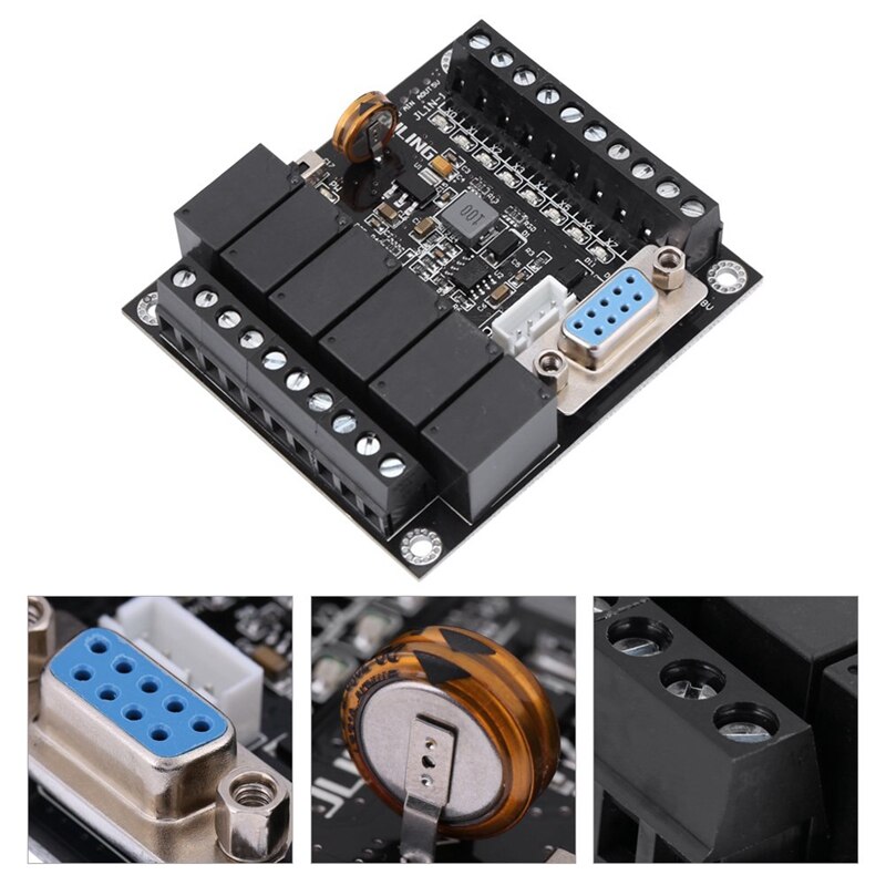 SHGO -PLC FX1N-14MR Delayed Module with Program Cable and Shell