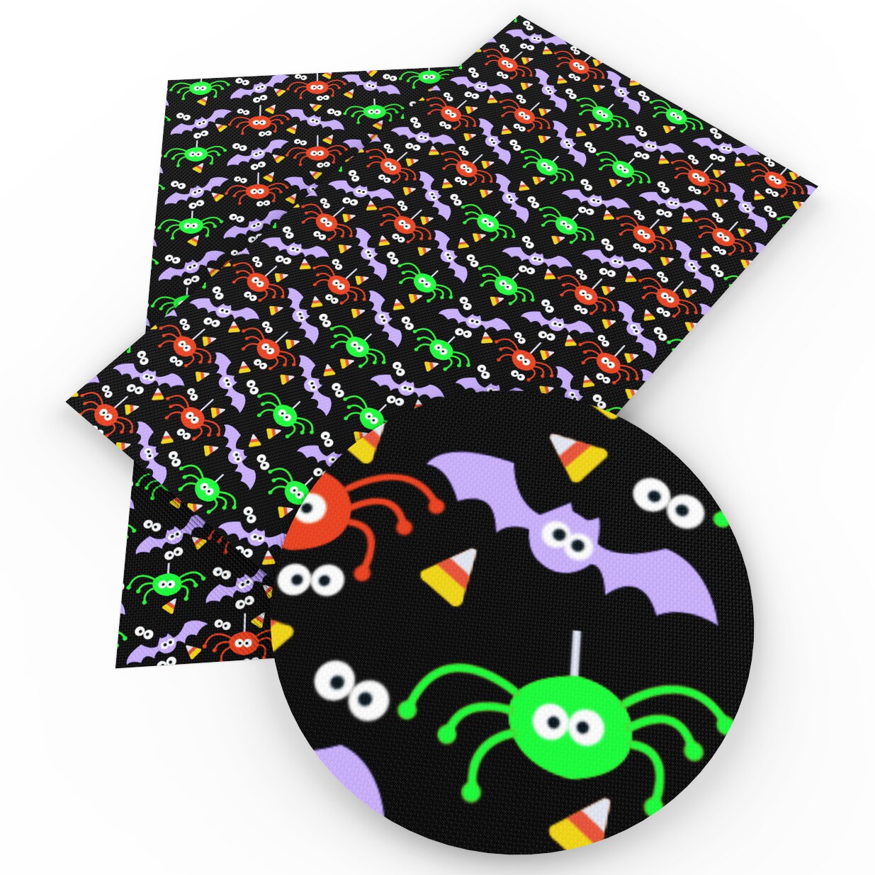 50*140cm halloween-tematryck polyester bomullstyg för tissue barn hemtextil för sömnad docka brudklänning  ,1 yc 11374: 1087731001