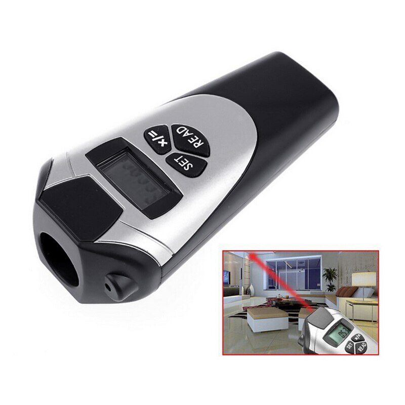 Ultrasonic Rangefinder Hand Infrared Handheld Measuring Ruler Electronic Measuring Instrument Multifunction Rangefinder -1