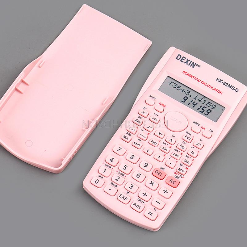 Multifunctional Scientific Function Calculator for Student Exams Engineering Slipcase Calculator School Study Supplies