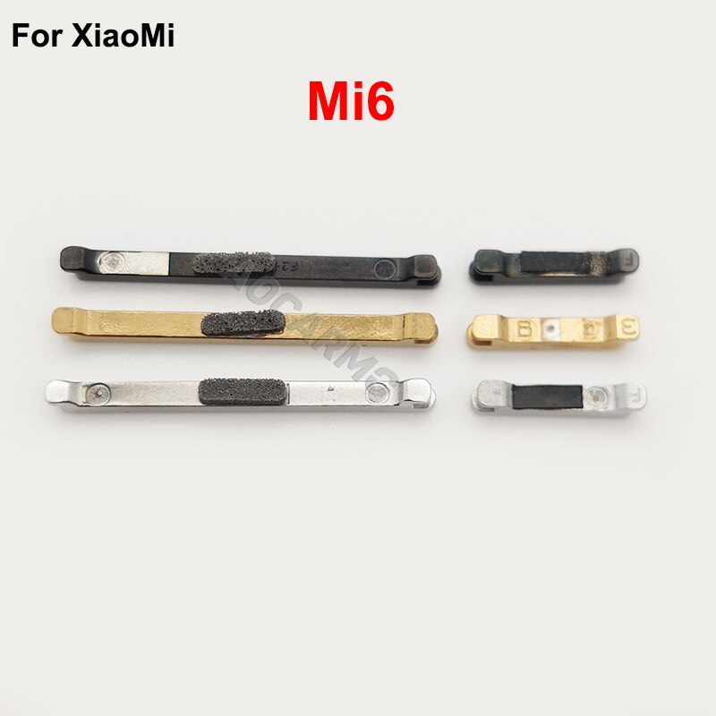 Aocarmo Für XiaoMi 6 mi6 Energie an/aus Volumen hoch/Nieder Geschmack biegen Kabel Mit Klebstoff Ersatz Teile