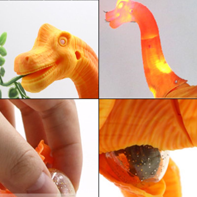 Juguete eléctrico para niños, dinosaurio ponedor, simulación, modelo de dinosaurios, juguetes educativos para niñas, Q6PD