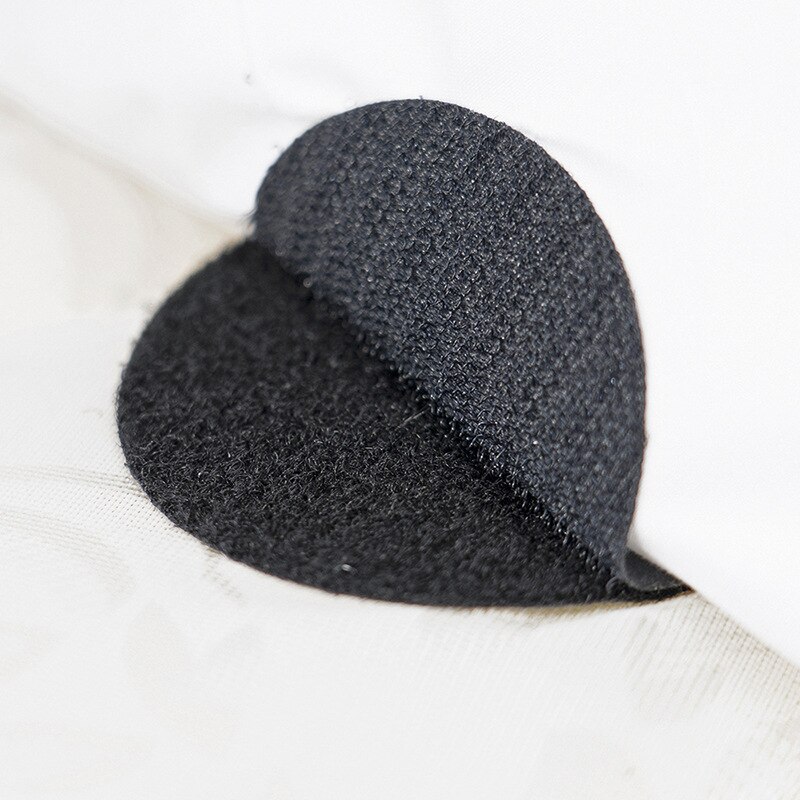 5 paires canapé coussin Velcro adhésif moderne Non joint coussin boucle meubles feuille fixe adhésif Velcro couture accessoires
