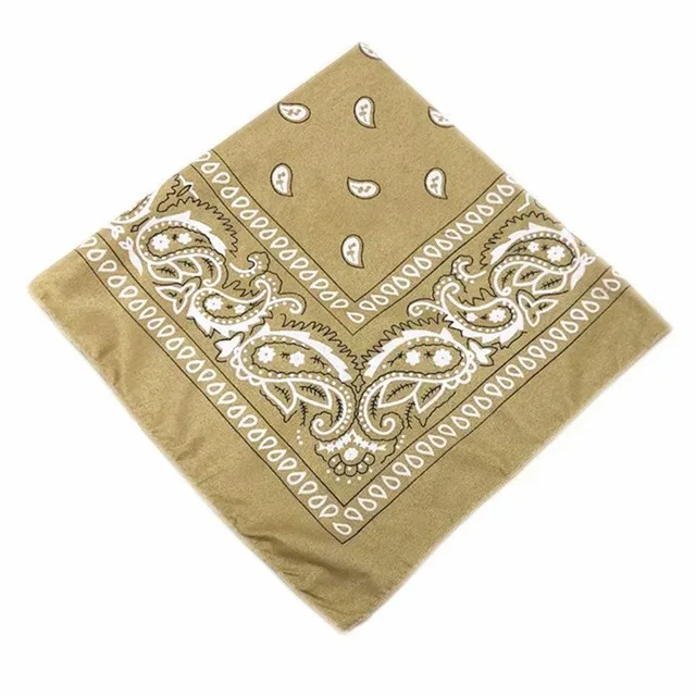 Hommes femmes bandana bandeau cowboy hommes motard sport chapeaux hip hop poignet bandeau simple face tête enveloppement écharpe: BLEU CIEL