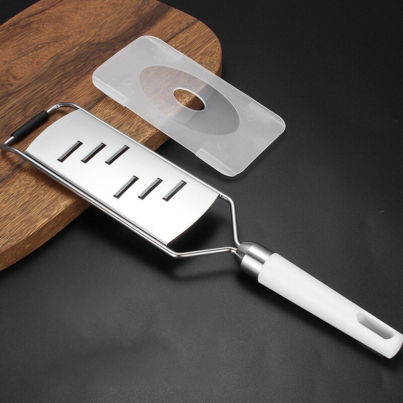 304 Rvs Aardappel Rasp Multifunctionele Groenten Slicer Draagbare Wortel Komkommer Keukenmachine Keuken Accessoires: Flake white