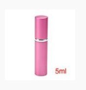 Refillable Perfume Container 5ml Deep Blue Empty Sprayer Bottle Glass Atomizer: pink