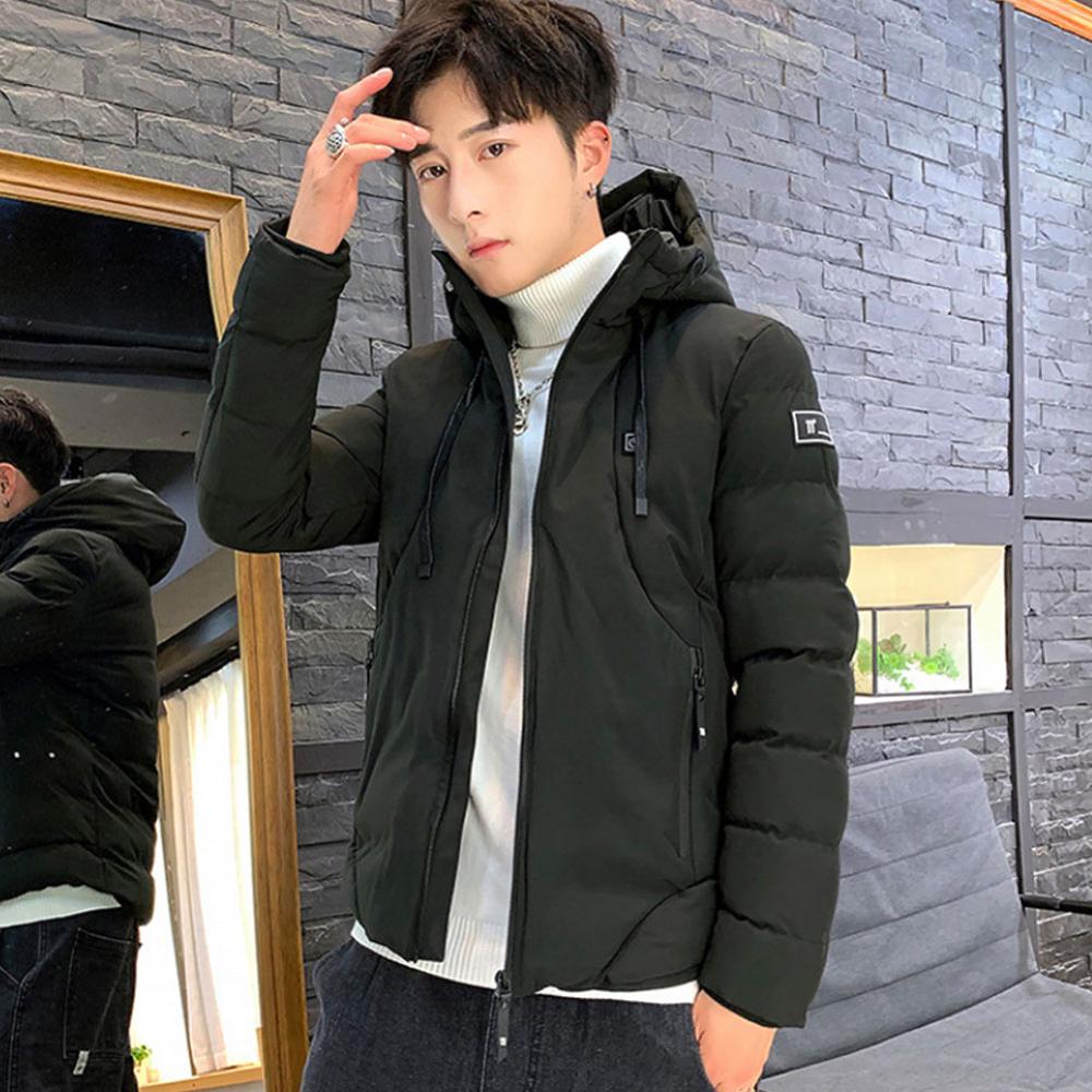 6XL grande taille chauffage vêtements veste chauffage manteau coton vêtements USB chauffage trois vitesses Thermostat hommes coton vêtements: BLACK / 5XL