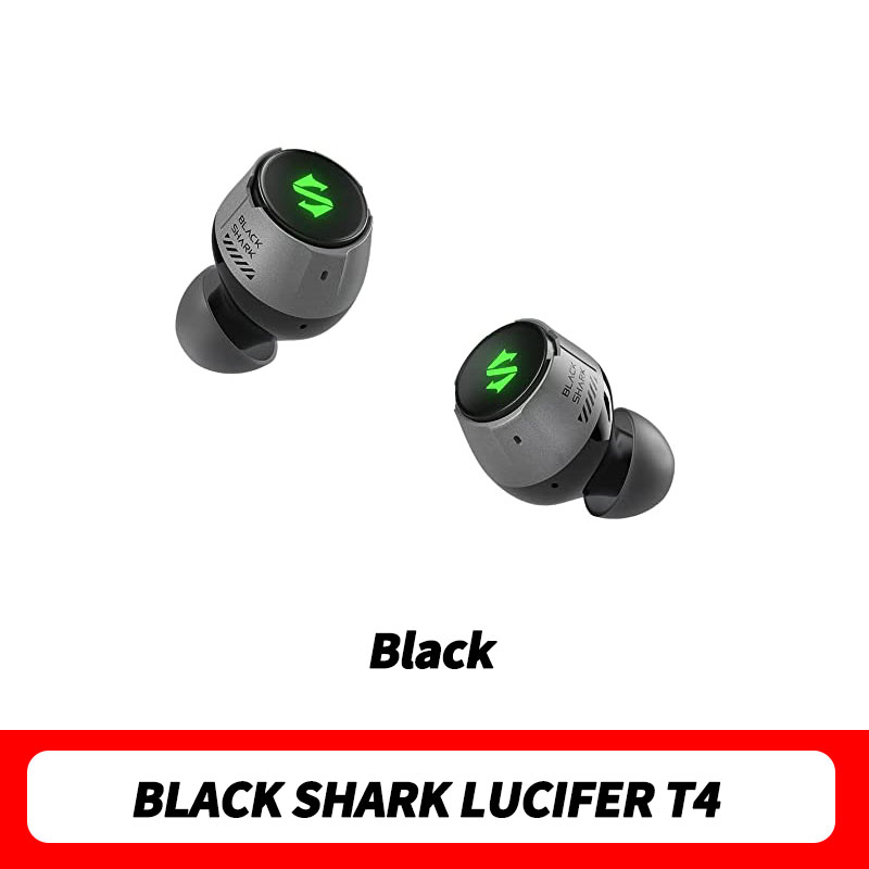 Black Shark-auriculares inalámbricos T4 para videojuegos, por Bluetooth 5,2, con sonido de de estudio, Lucifer T4: Default Title