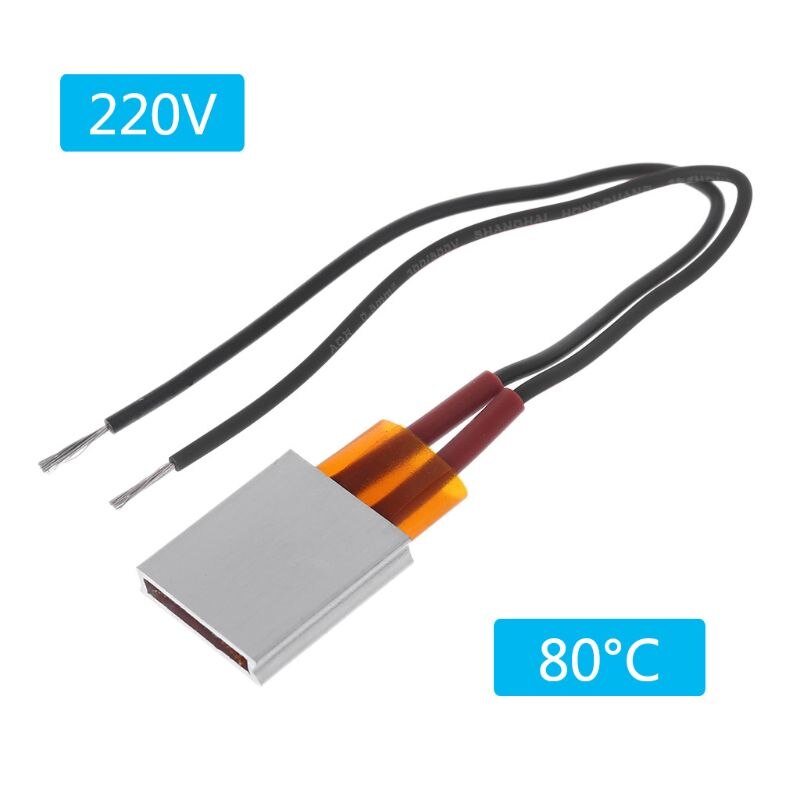 Placa de calor de temperatura constante de la hoja de calefacción eléctrica del calentador PTC de cerámica de 220V