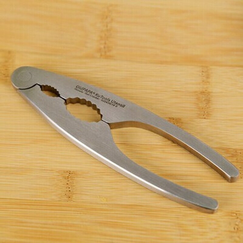 Adjustable Stainless Steel Nut Cracker Multifunction Super Thick Nut Clip: Default Title