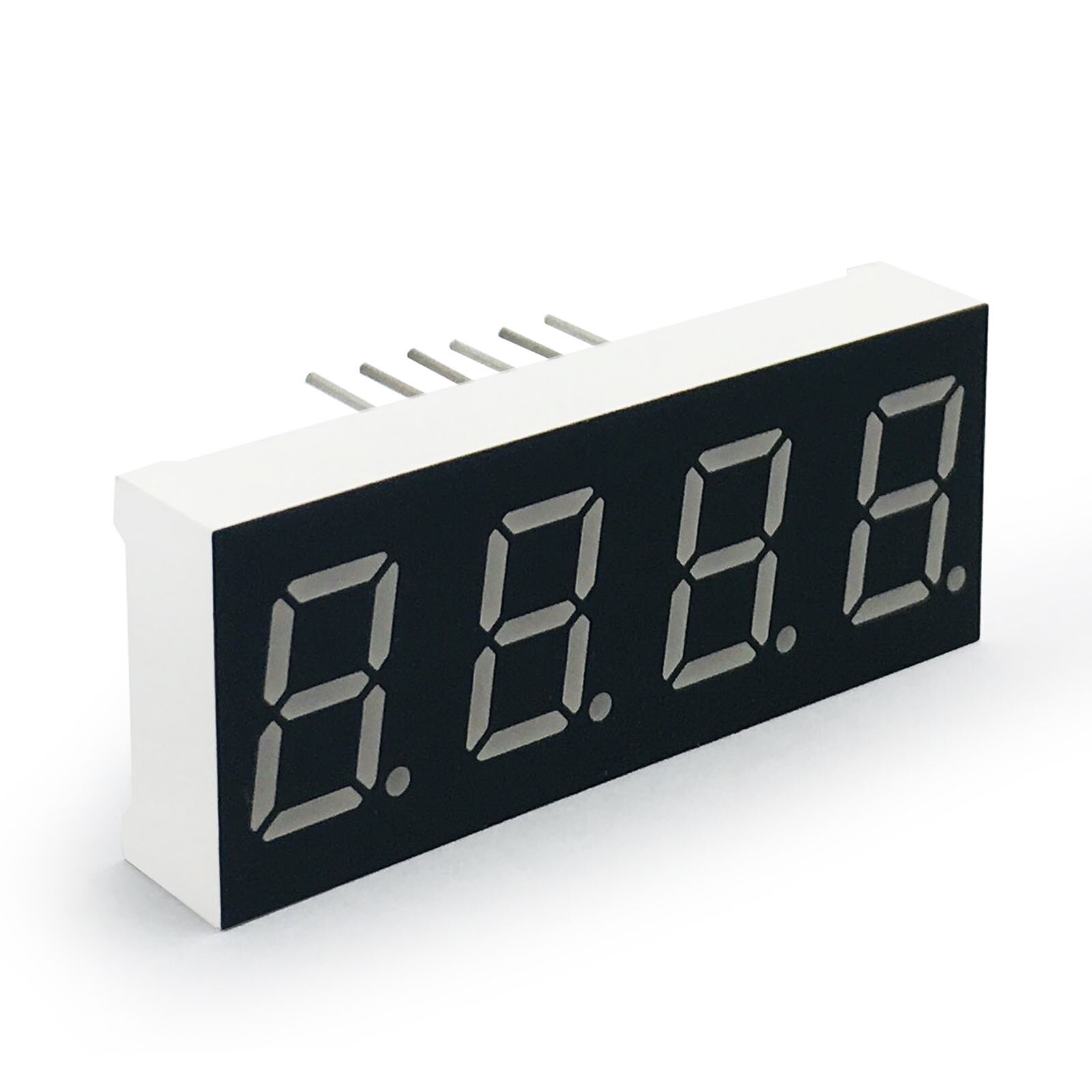 MCIGICM 10pcs 7 segment Common Anode 4 Bit digital Tube 0.4" 0.4in. Red LED Display 7 segmentos LED Digital tube